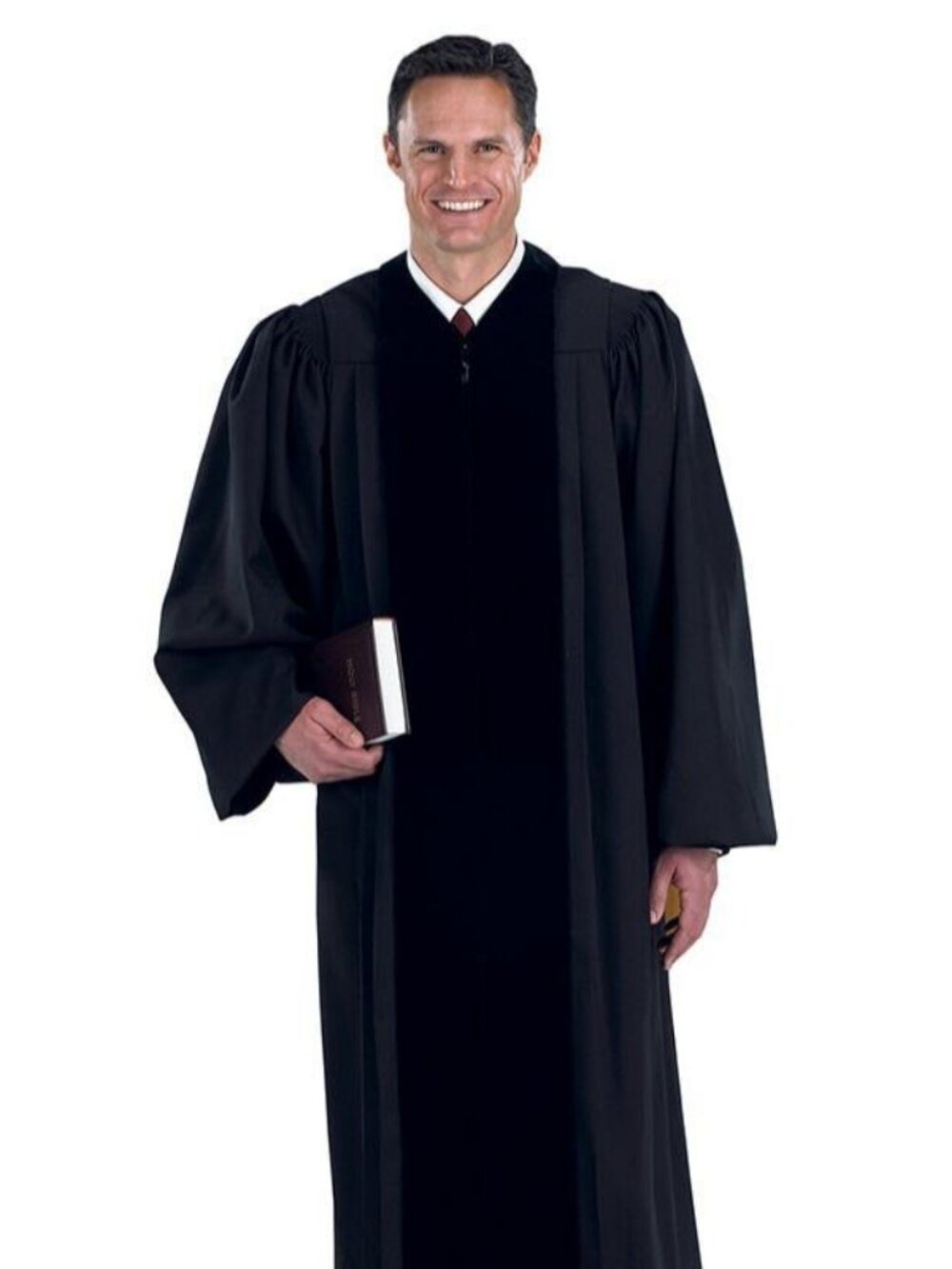 Murphy Robes Magistrate Collection Pulpit Robe W  Black Velvet Panel Size 59 NEW
